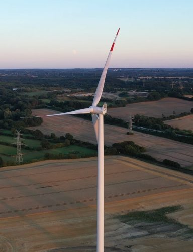 Inspektion Windkraftwerk