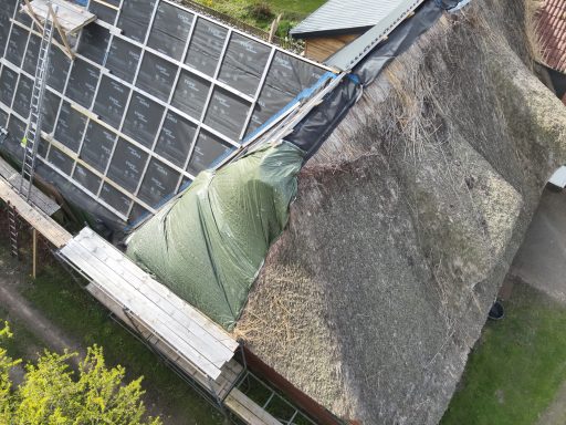 Dachinstandsetzung Baufortschritt
